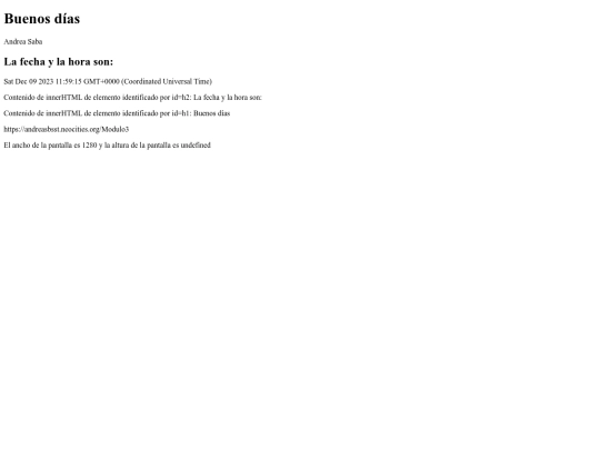 Modulo3 screenshot