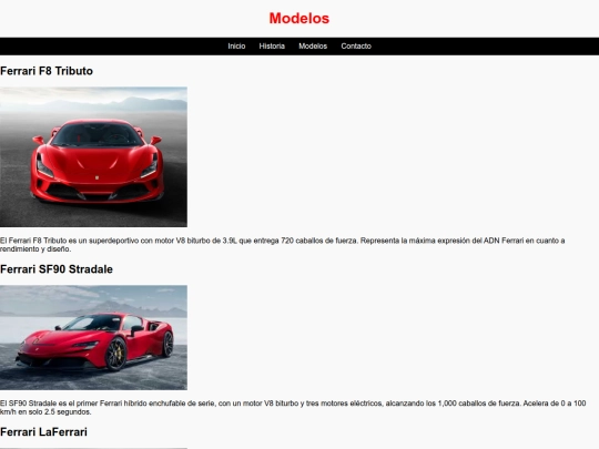 modelos screenshot