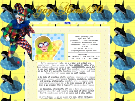 aboutme screenshot
