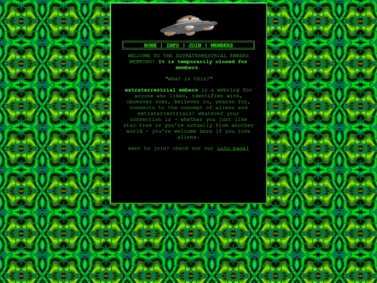 alienring/pages/home screenshot
