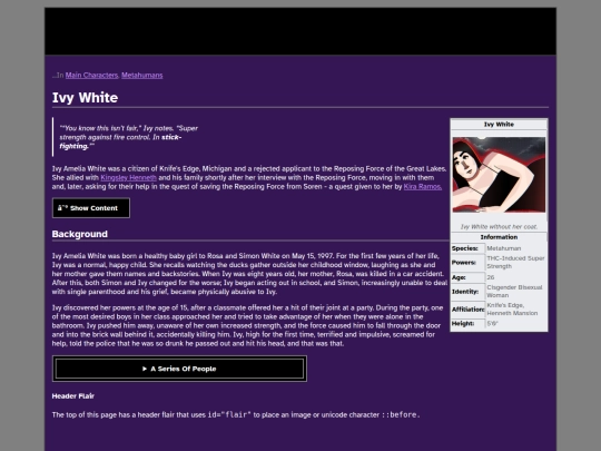 characters/ivywhite screenshot