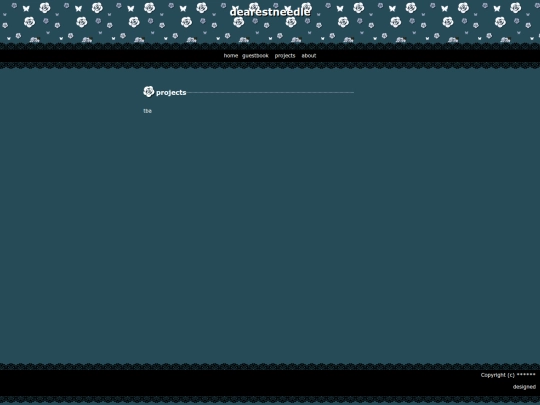projects screenshot