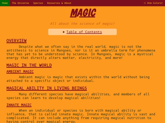 the-universe/magic screenshot