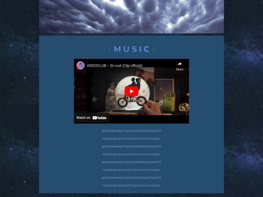 Music screenshot