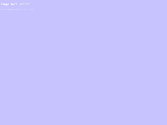 not_found screenshot