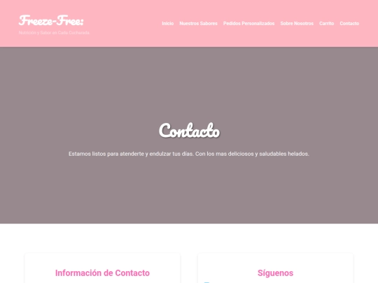 contacto screenshot