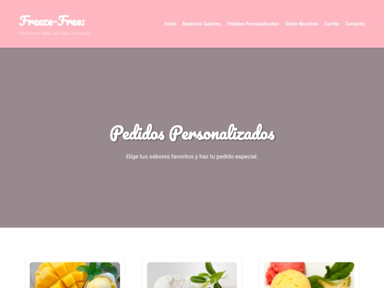 personalizados screenshot