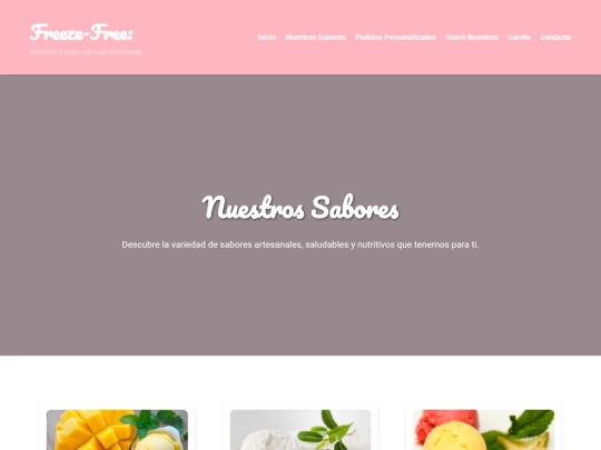 sabores screenshot