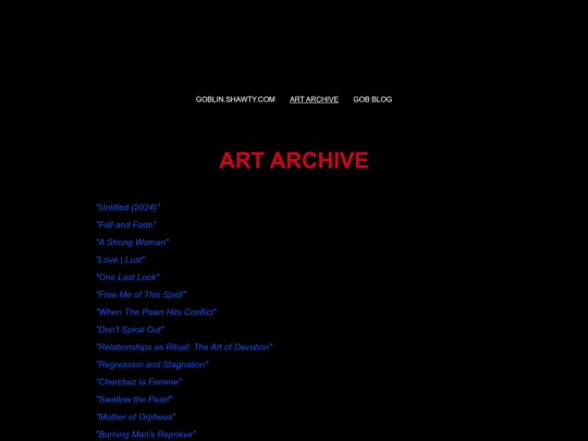 artarchieve screenshot