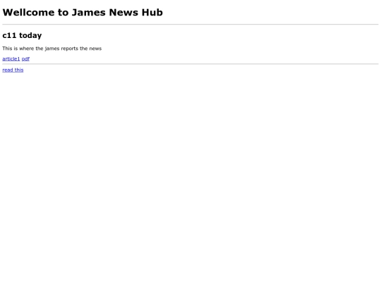 NewsHub screenshot