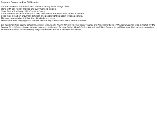 domesticsentences screenshot