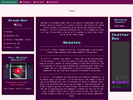 RGAv2/home screenshot