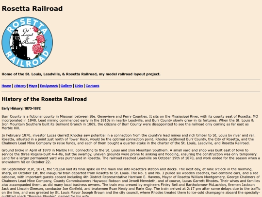 history screenshot