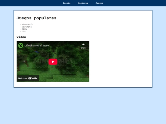 Juegos screenshot