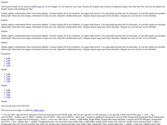 index screenshot