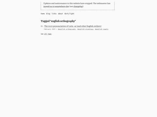 tags/english-orthography screenshot