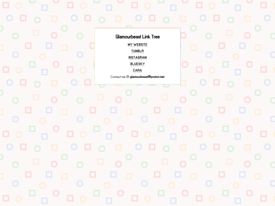 linktree screenshot