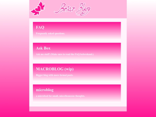 briarblog/briarblog_homepage screenshot