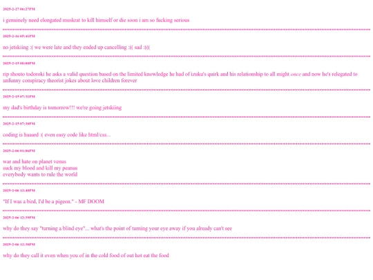 briarblog/microblog_feed screenshot