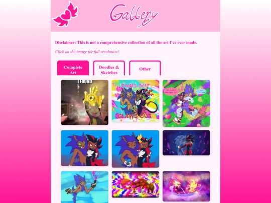 gallery/gallery_homepage screenshot