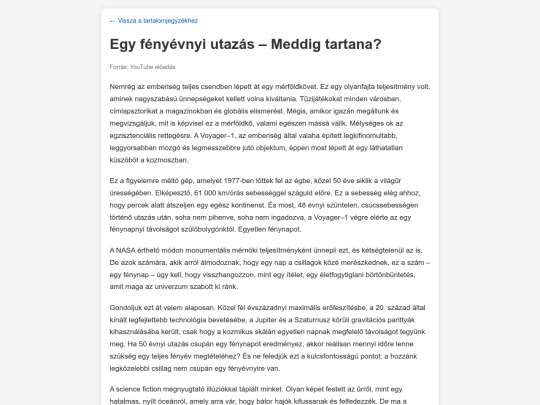 egyfenyev2 screenshot