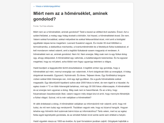 homerseklet screenshot
