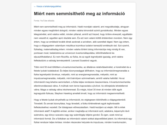 informacio screenshot