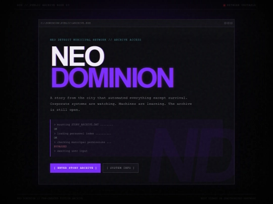 NeoDominion screenshot