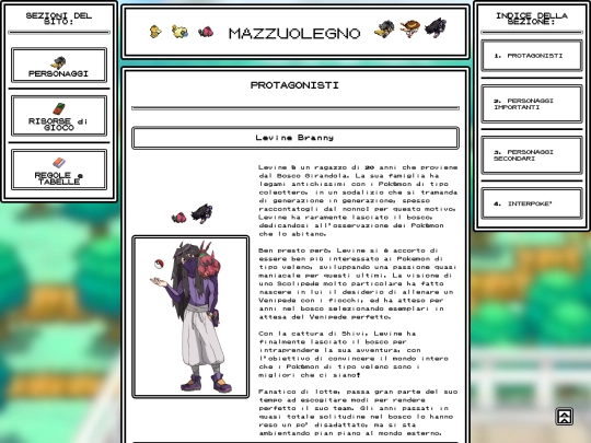 personaggi screenshot