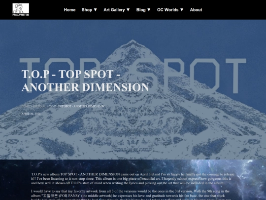 journal entries/topanotherdimensiontopspot screenshot