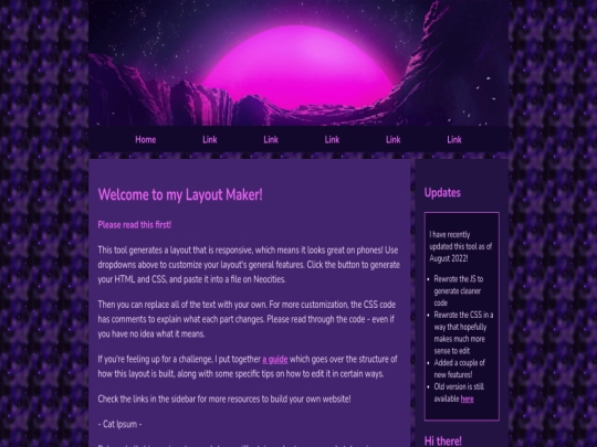 index screenshot