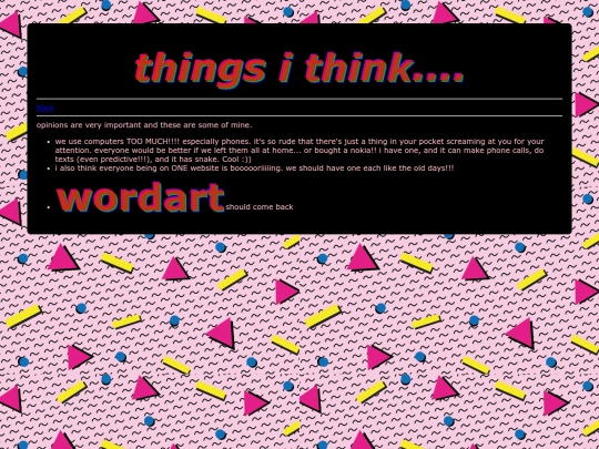 think screenshot
