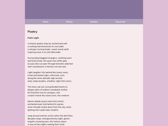 poetry screenshot