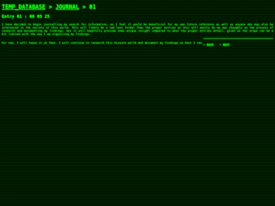TEMP_DATABASE/JOURNAL/01 screenshot