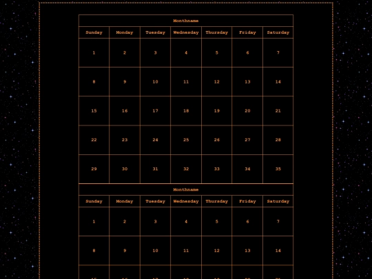 calendar screenshot