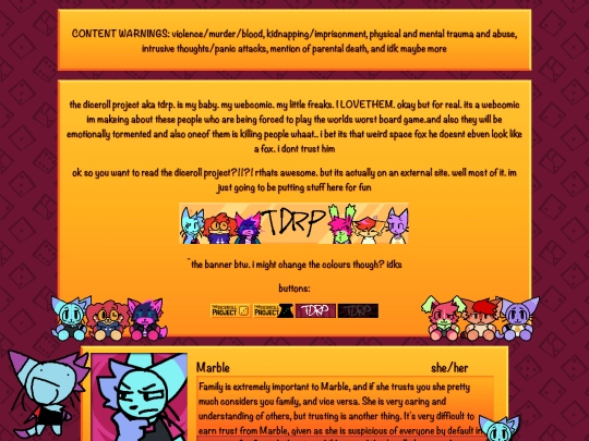 comics/tdrp screenshot