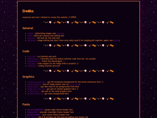 credits screenshot