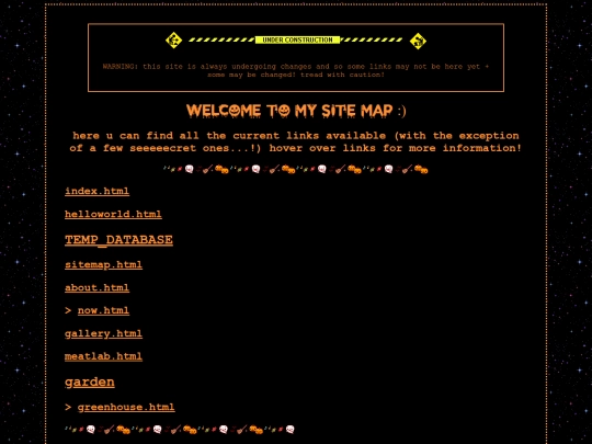 sitemap screenshot