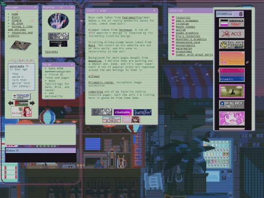 old/site1credits screenshot
