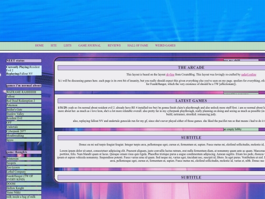 special interests/games/gamersonly screenshot