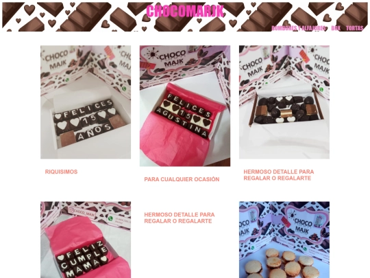 bombones y alfajores screenshot
