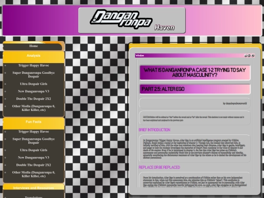 danganronpahavenanalysistriggerhappyhavocchihirofujisaki screenshot
