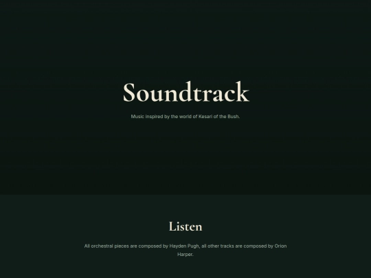 soundtrack screenshot