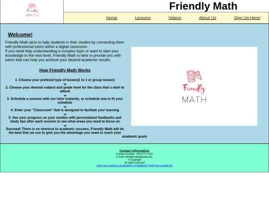 CA1/aboutus screenshot