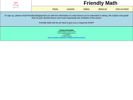 CA1/signup screenshot