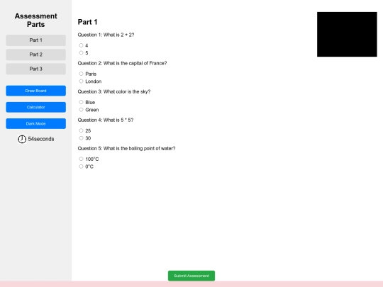 test screenshot
