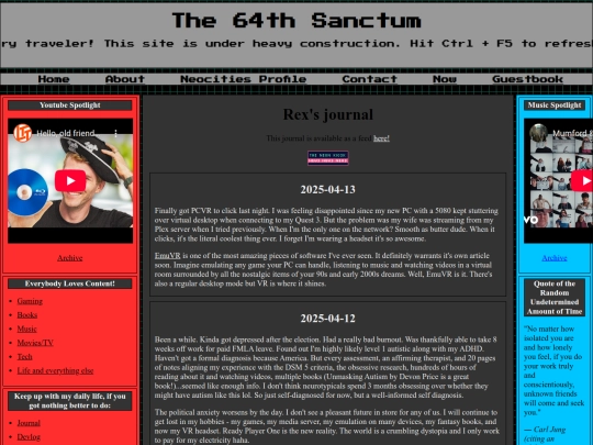 Contentpages/journal screenshot