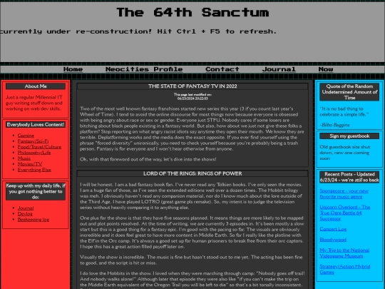 Posts/Fantasy TV 2022 screenshot