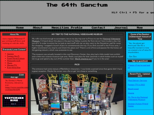 Posts/NVGM screenshot