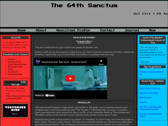Posts/Rob Swire screenshot